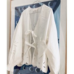 Sissel Edelbo MaiBritt Top Ecru VOKSEN Onesize